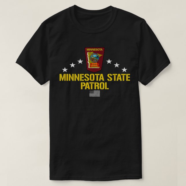 Minnesota State Patrol  T-Shirt (Design Front)