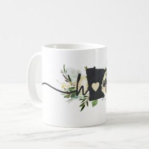 Minnesota State Personalised Your Home City Rustic Coffee Mug