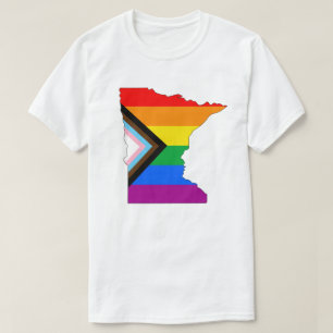 Minnesota State Pride LGBTQ Progress Pride T-Shirt