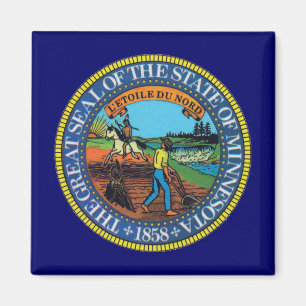 Minnesota State Seal Magnet