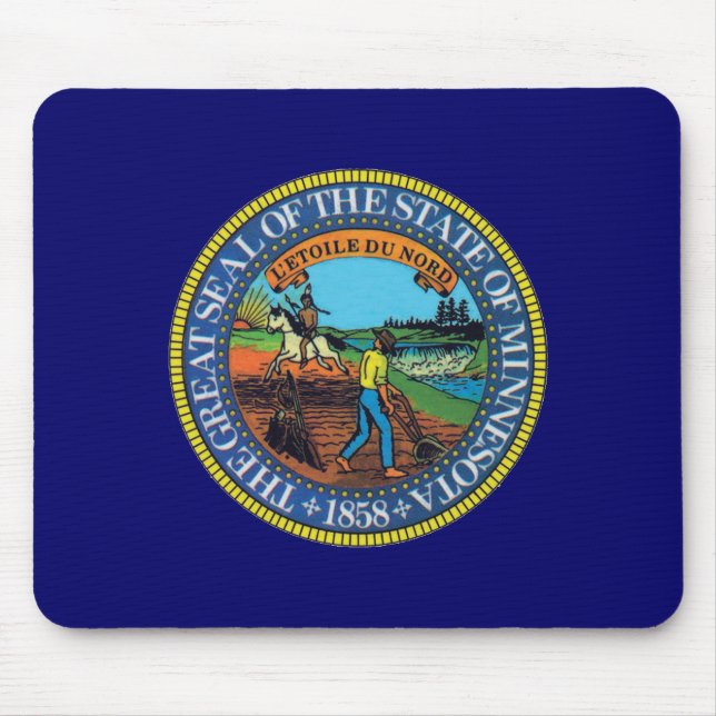 Minnesota State Seal Mouse Pad (Front)