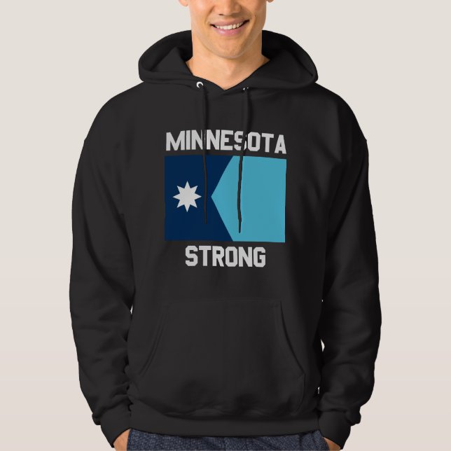 Minnesota Strong Men's Hoodie (Front)