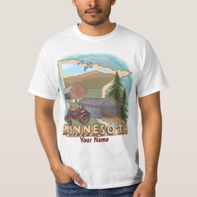 Minnesota t-shirt (Front)