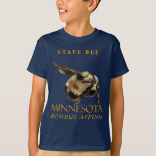 Minnesota Territory Insect The Rusty Patched Bee T-Shirt