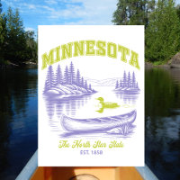 Minnesota The North Star State Est. 1858 Lake
