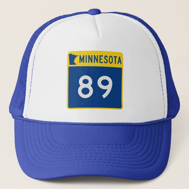 Minnesota Trunk Highway 89 Trucker Hat (Front)