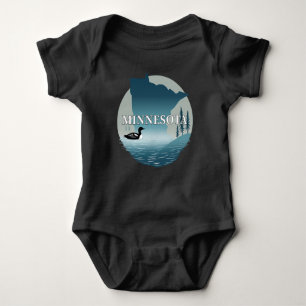 Minnesota United States of America Baby Bodysuit
