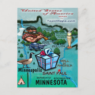 Minnesota USA Card