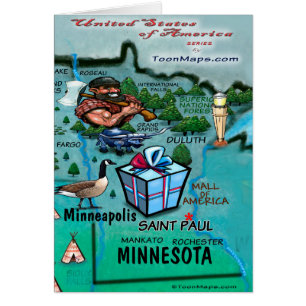 Minnesota USA Card