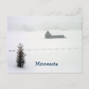 Minnesota Winter Post Card