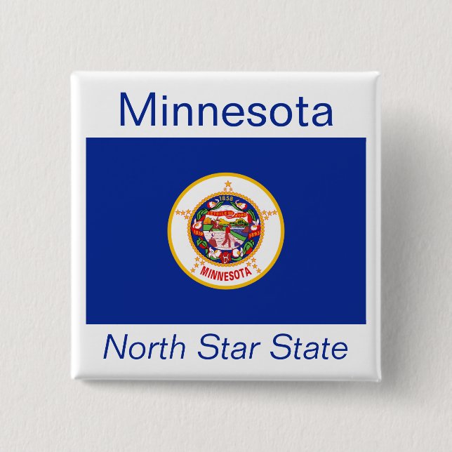 Minnesotan Flag Button (Front)