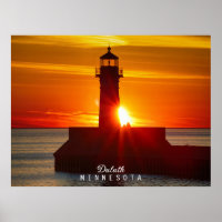 Minnesota's Lighthouse and Sunrise