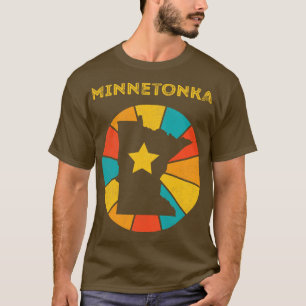Minnetonka Minnesota Vintage Distressed Souvenir 1 T-Shirt