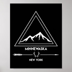 Minnewaska Vintage State Park Vacation New York Poster