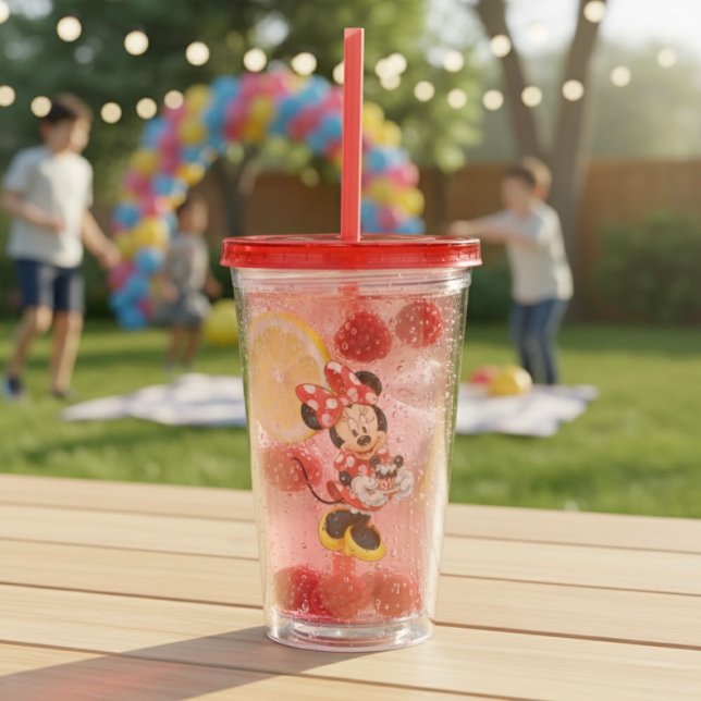 Minnie Acrylic Tumbler (Creator Uploaded)