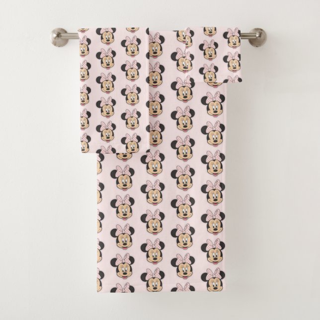 Minnie Bath Towel Set (Insitu)