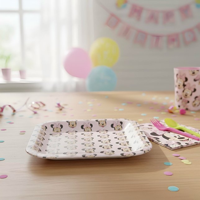 Minnie Paper Plates (Creator Uploaded)