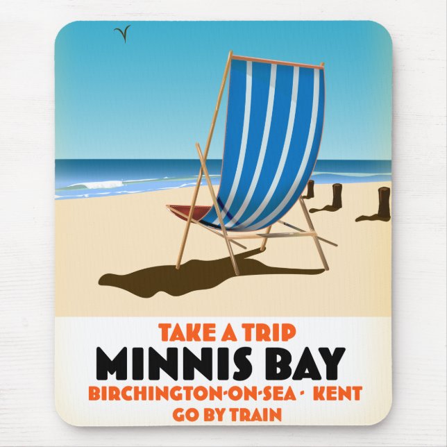 Minnis Bay ,birchington-on-sea Two-Tone Coffee Mug Mouse Pad (Front)