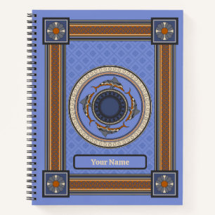 Minoan Blue Dolphins Notebook