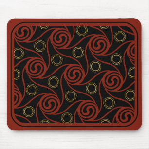 Minoan Labyrinth Spiral Mousepad
