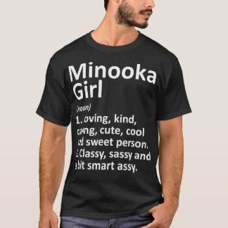 MINOOKA L IL ILLINOIS Funny City Home Roots Gift  T-Shirt