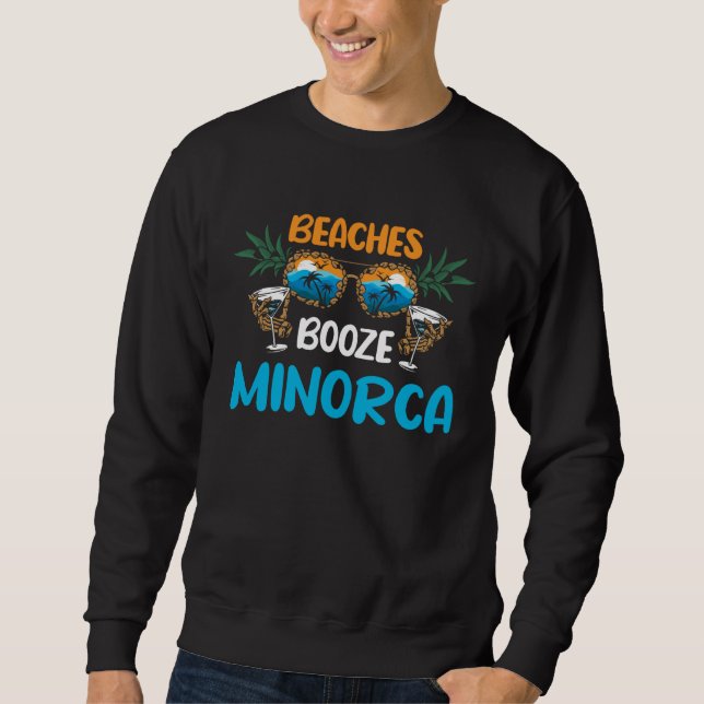 Minorca Beaches Spain Vacation Matching Sweatshirt (Front)