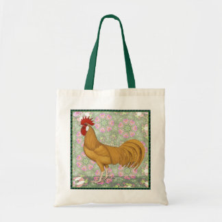 Minorca: Old-fashioned Rooster Tote Bag