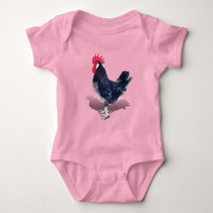 Minorca Rooster Baby Bodysuit