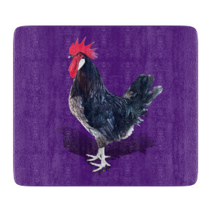 Minorca Rooster Cutting Board