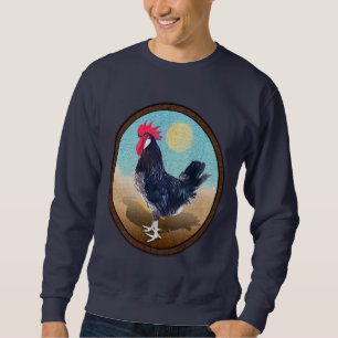 Minorca Rooster Vintage Oval Sweatshirt