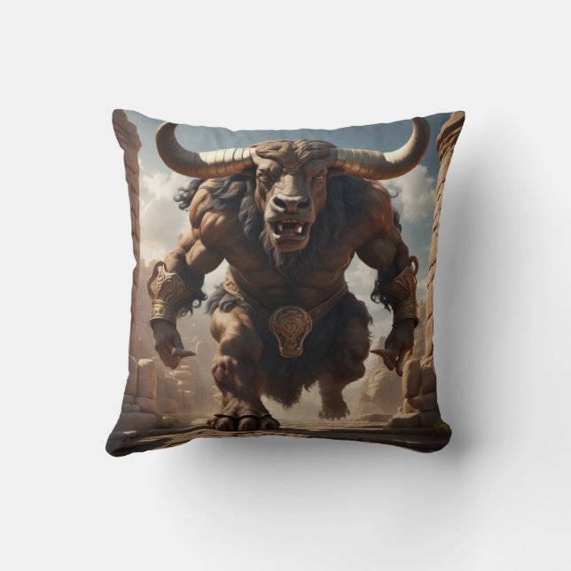 Minotaur Cushion (Back)