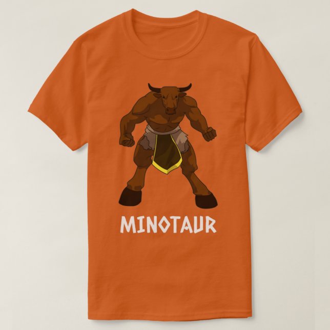 Minotaur for people who love Greek mythology1 T-Shirt (Design Front)