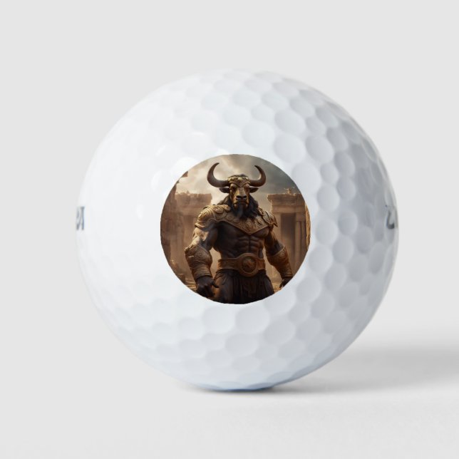 Minotaur Golf Balls (Front)