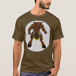 Minotaur in front of a Maze T-Shirt