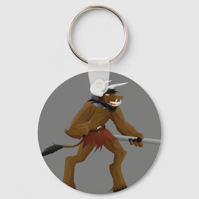 Minotaur Key Ring (Front)