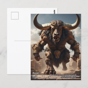 Minotaur postcard