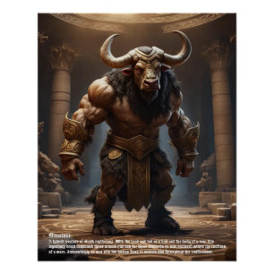 Minotaur Poster