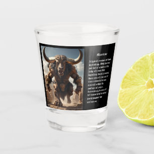 Minotaur  shot glass