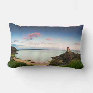 Minou Lighthouse France Brittany Finistere Lumbar Cushion