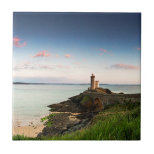 Minou Lighthouse France Brittany Finistere Tile