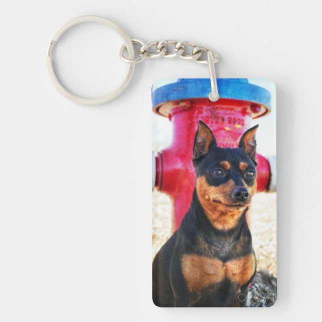 MInPin Fire Hydrant Key Ring (Front)