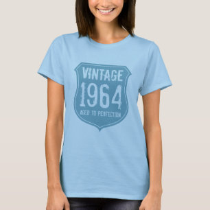 Mint 1964 aged to perfection tshirt for women