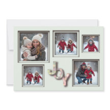 Mint 3D Christmas 5 Photo Family