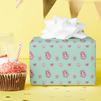 Mint Adorbs Wrapping Paper