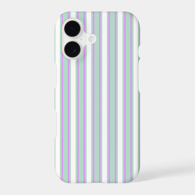 Mint and lilac candy stripes (Back)