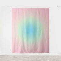 Mint And Pink Gradient Ombre Photo Backdrop