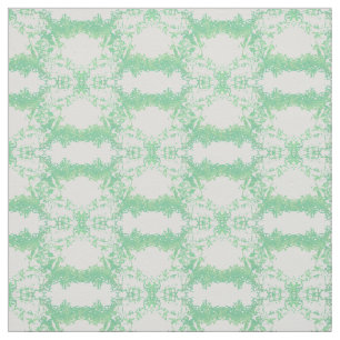 Mint and turquoise ethnic ornament. fabric
