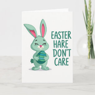 Mint Bunny Happy Day Card