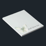 Mint Butterfly Joy Notepad<br><div class="desc">Mint Butterfly Joy</div>
