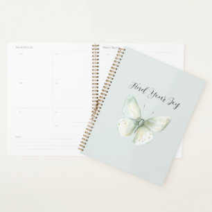 Mint Butterfly Joy Planner